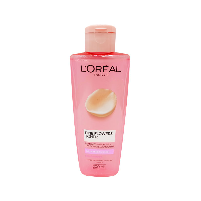 L'Oreal Paris Fine Flowers Toner Dry & Sensitive Skin 200ml